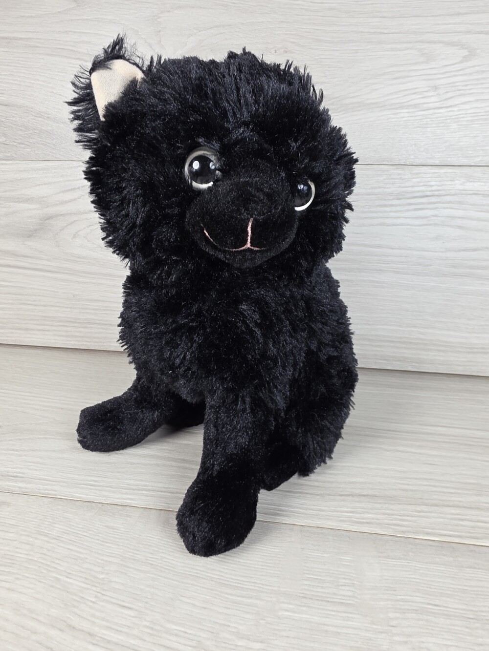 Dan Dee Collector's Black Cat Plush Pet Stuffed Animal Toy 10” Kitty Kitten SU7